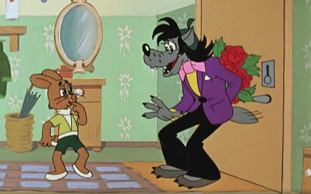 Ну погоди с цветами