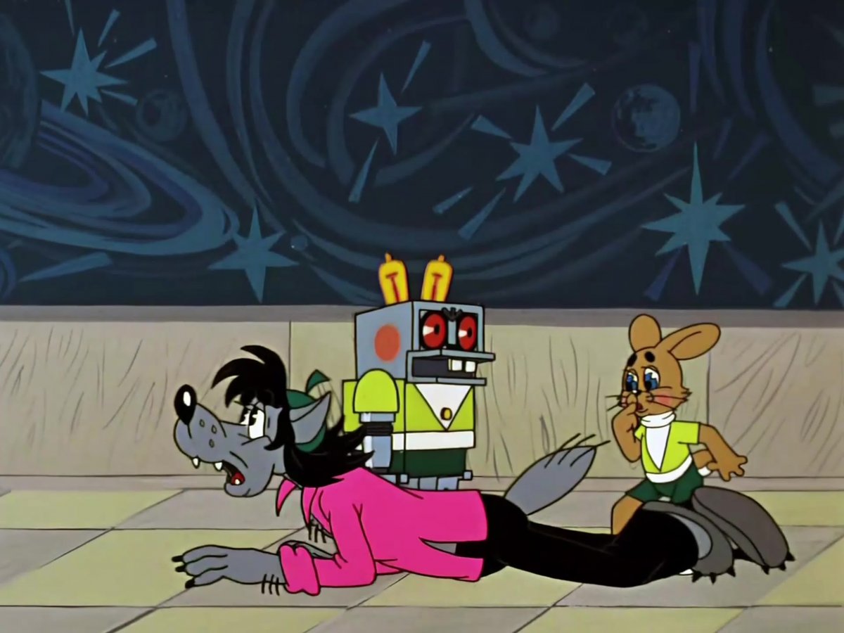 Заяц шахматист из ну погоди