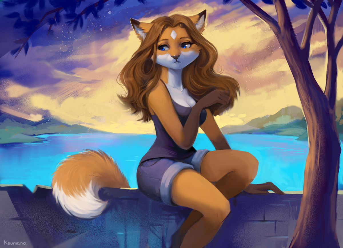 Фото лисы или волчицы на аву