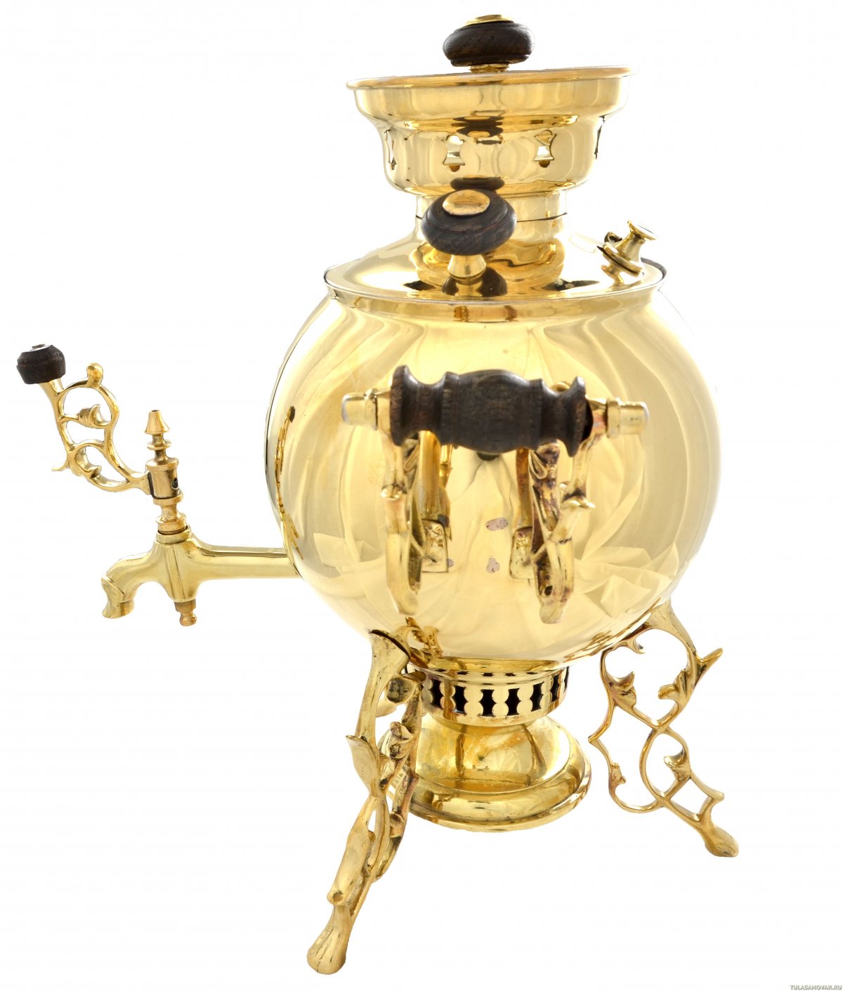 Самовар угольный "шар". " Н. А. Воронцов"