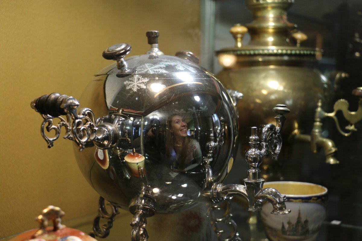 Самовар пасхальное яйцо