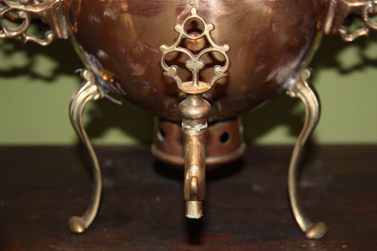 Самовар паук антикварный