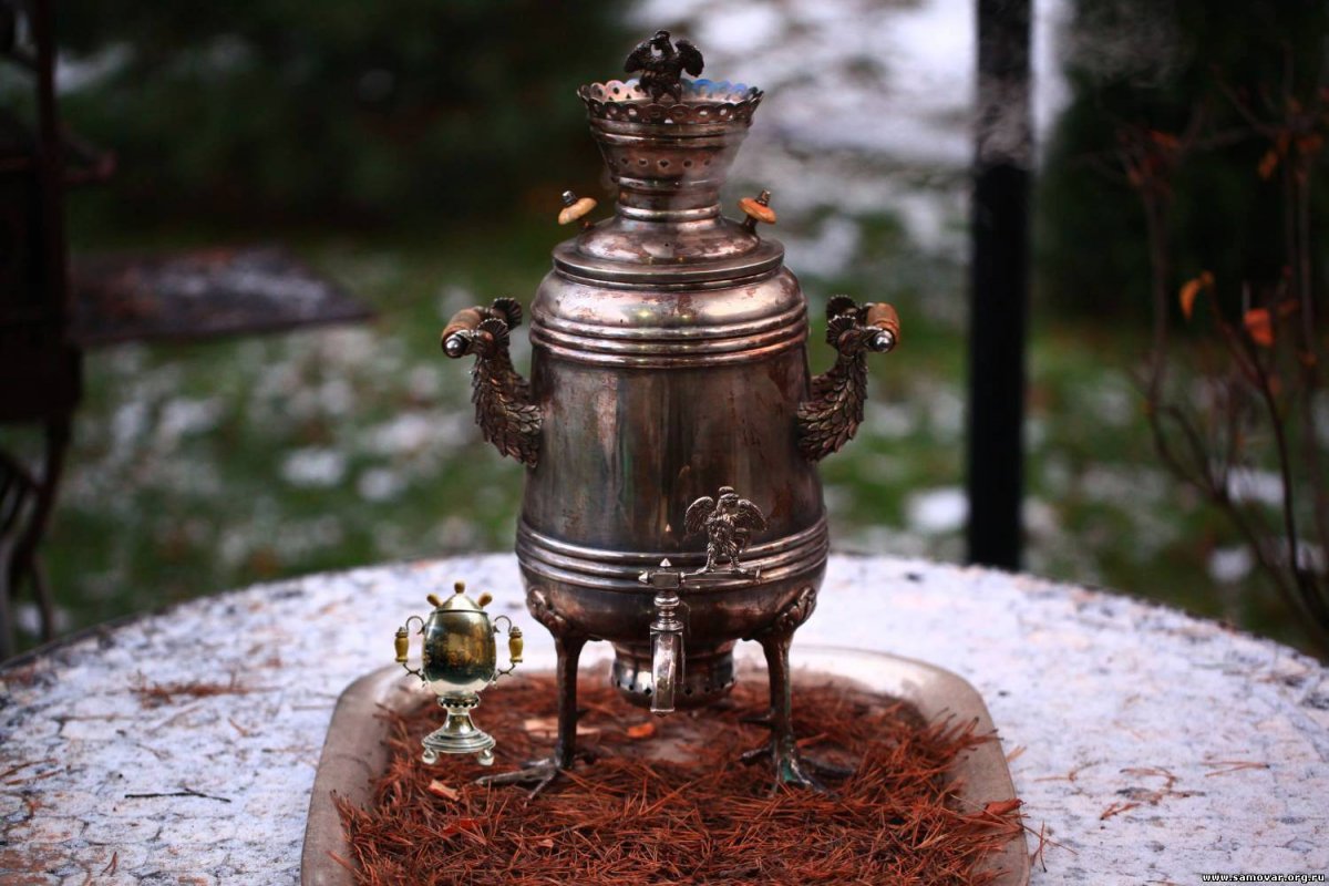 Типографика самовар