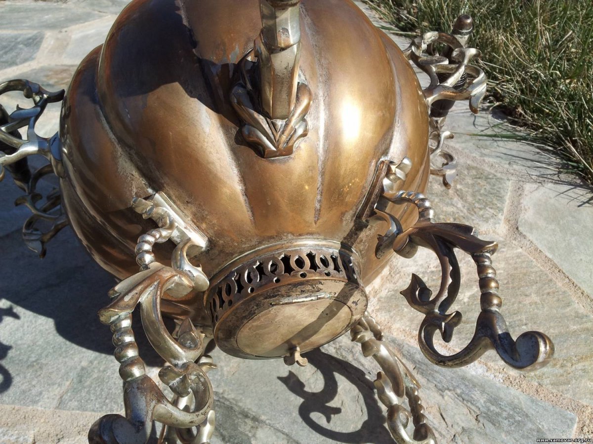 Самовар пасхальное яйцо Воронцова