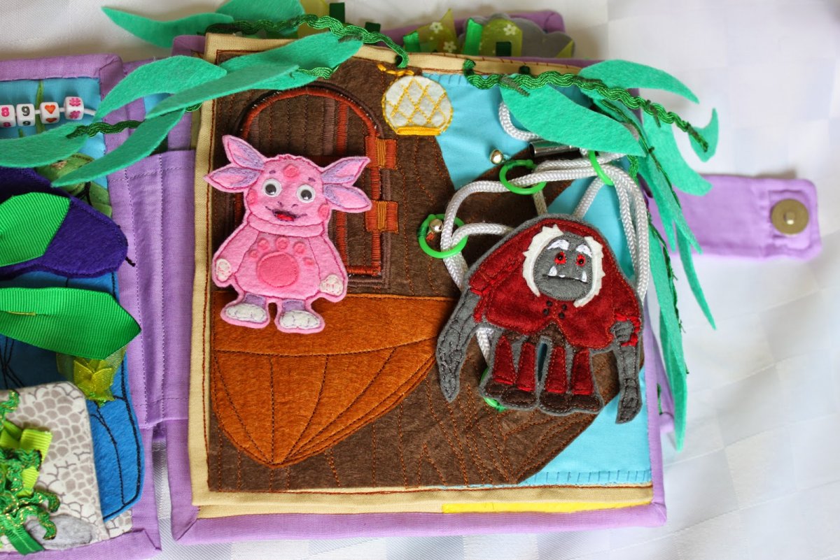 Паук Шнюк из пластилина