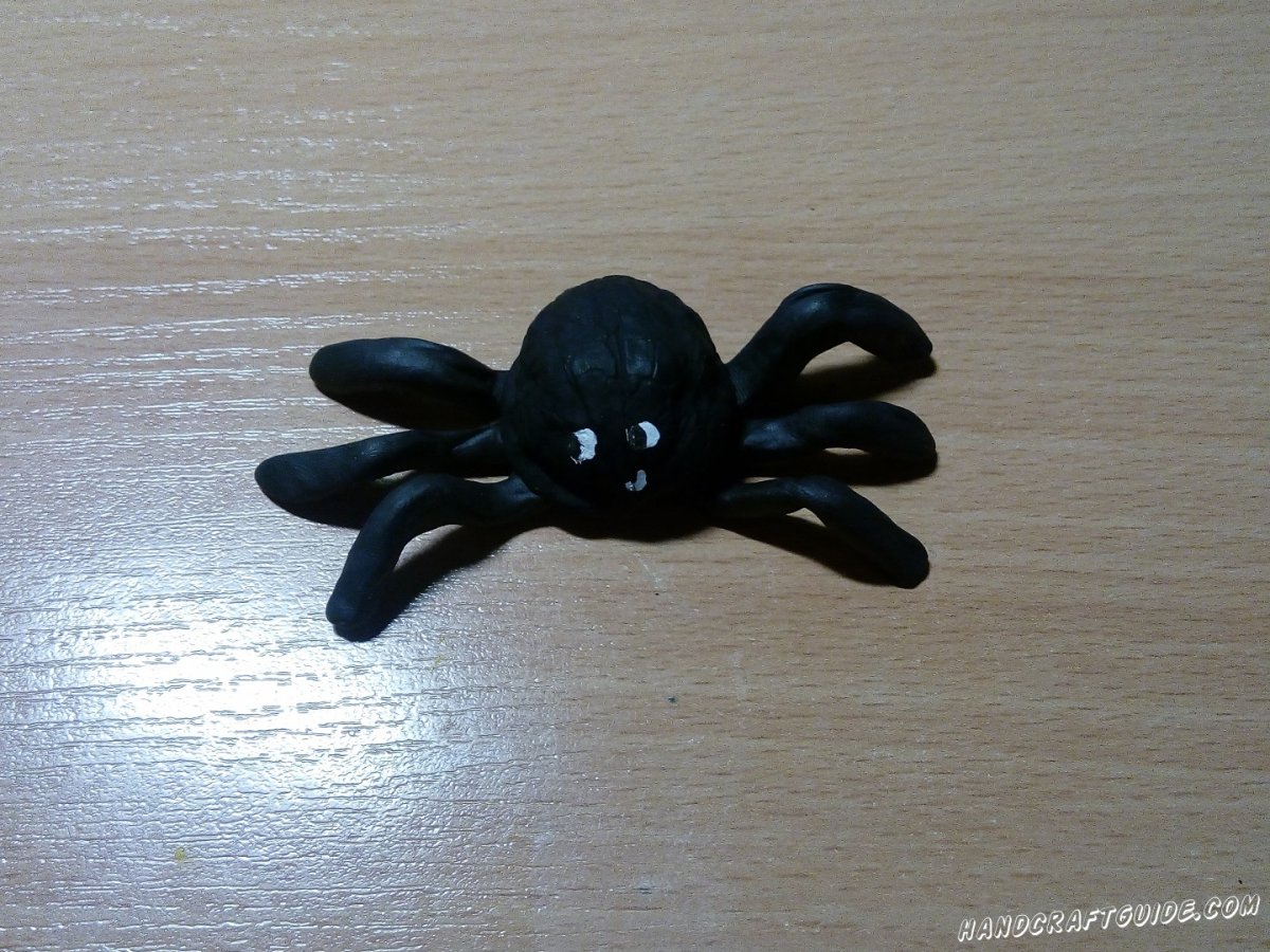 Лепка паук