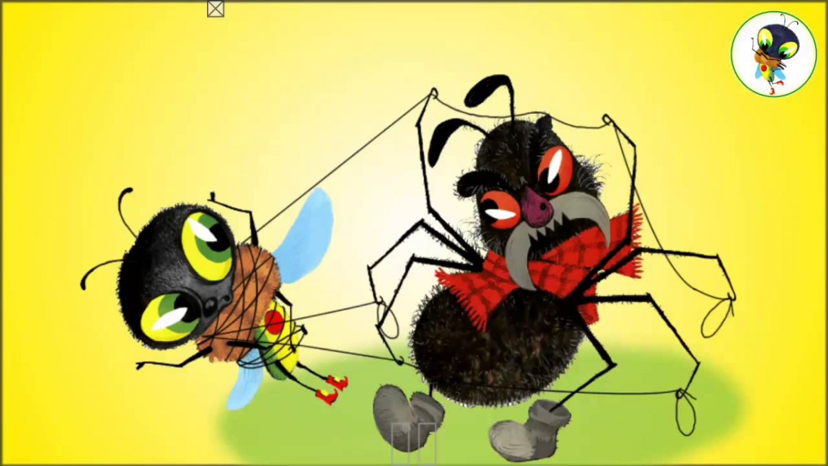 Паук из мухи Цокотухи