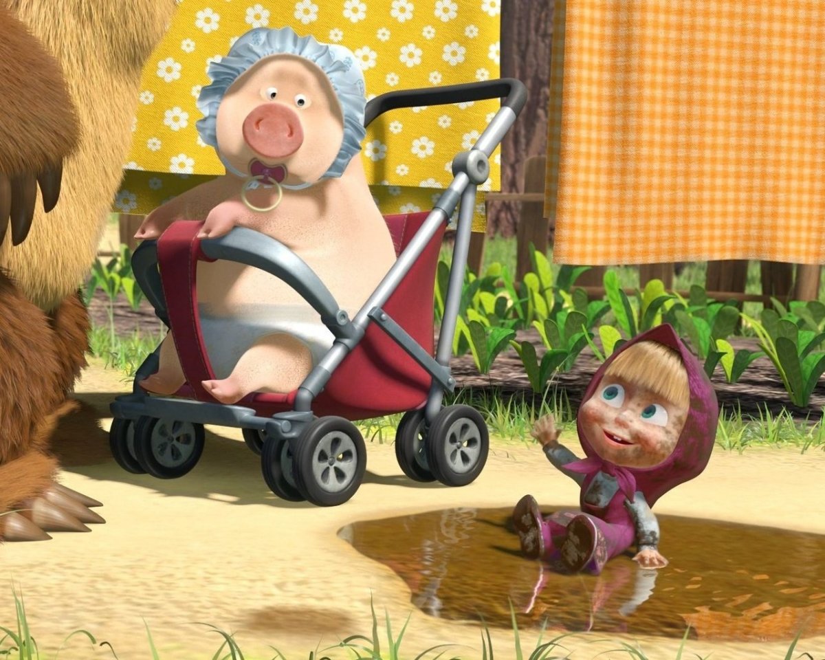 Маша и медведь мультсериал