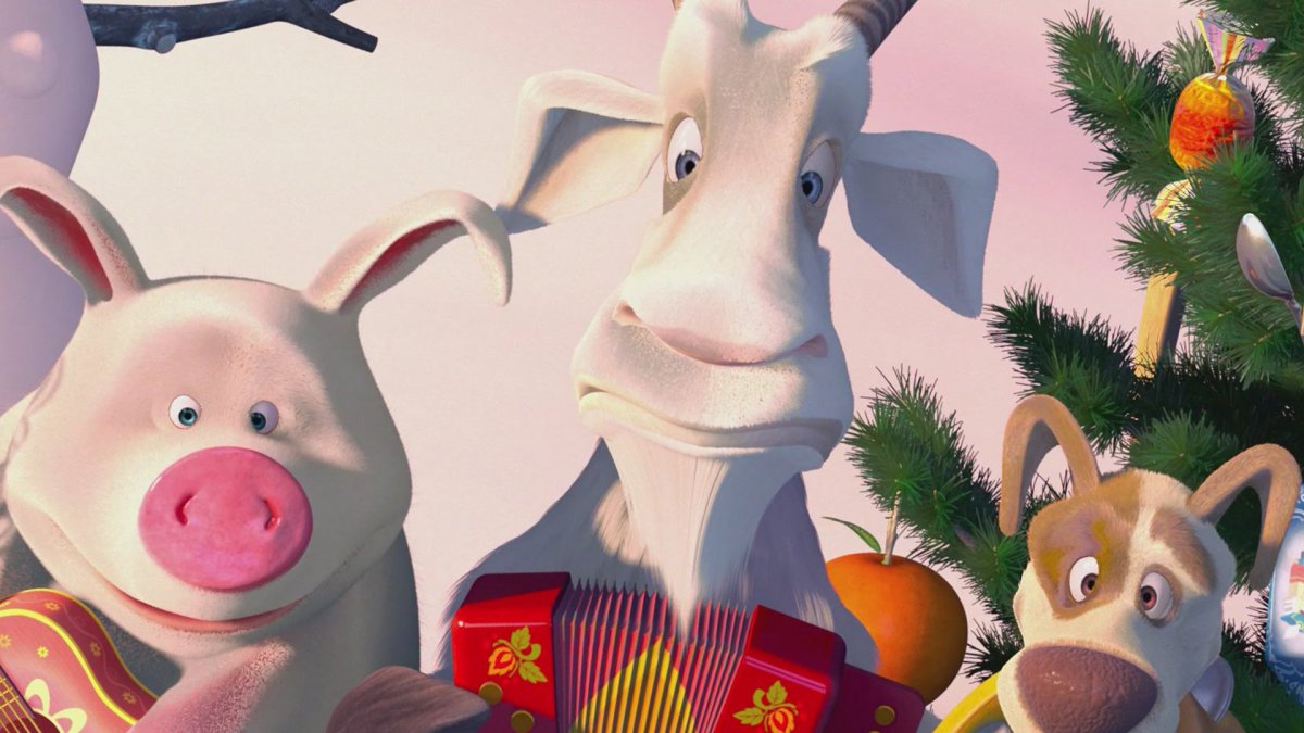 Маша и медведь свинья