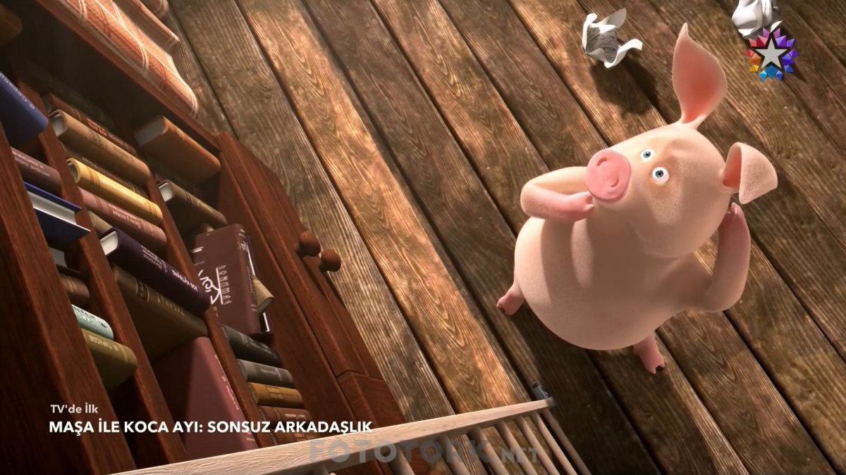 Свин из мультика