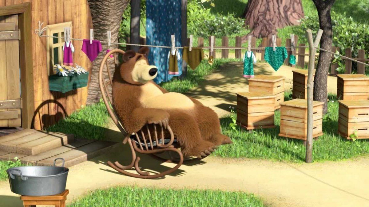 Маша и медведь 21 серия