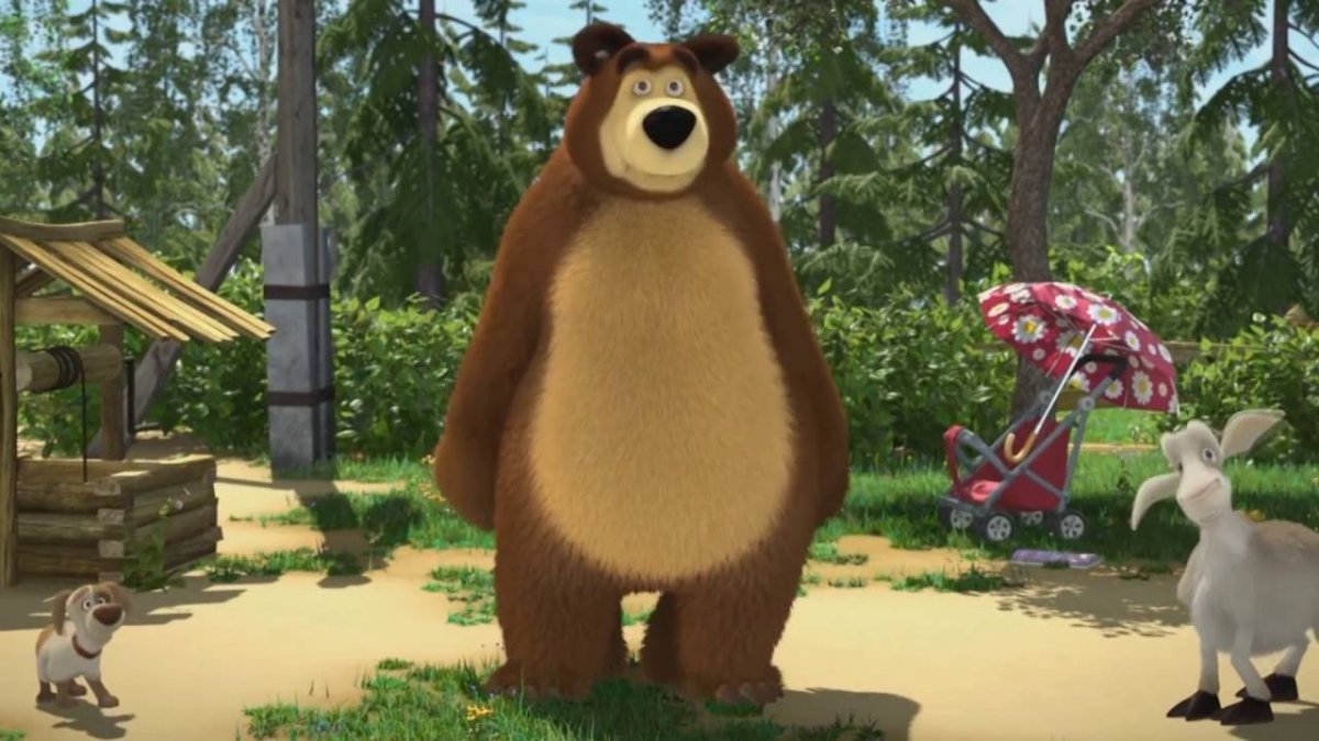 Маша и медведь первая встреча 1 1