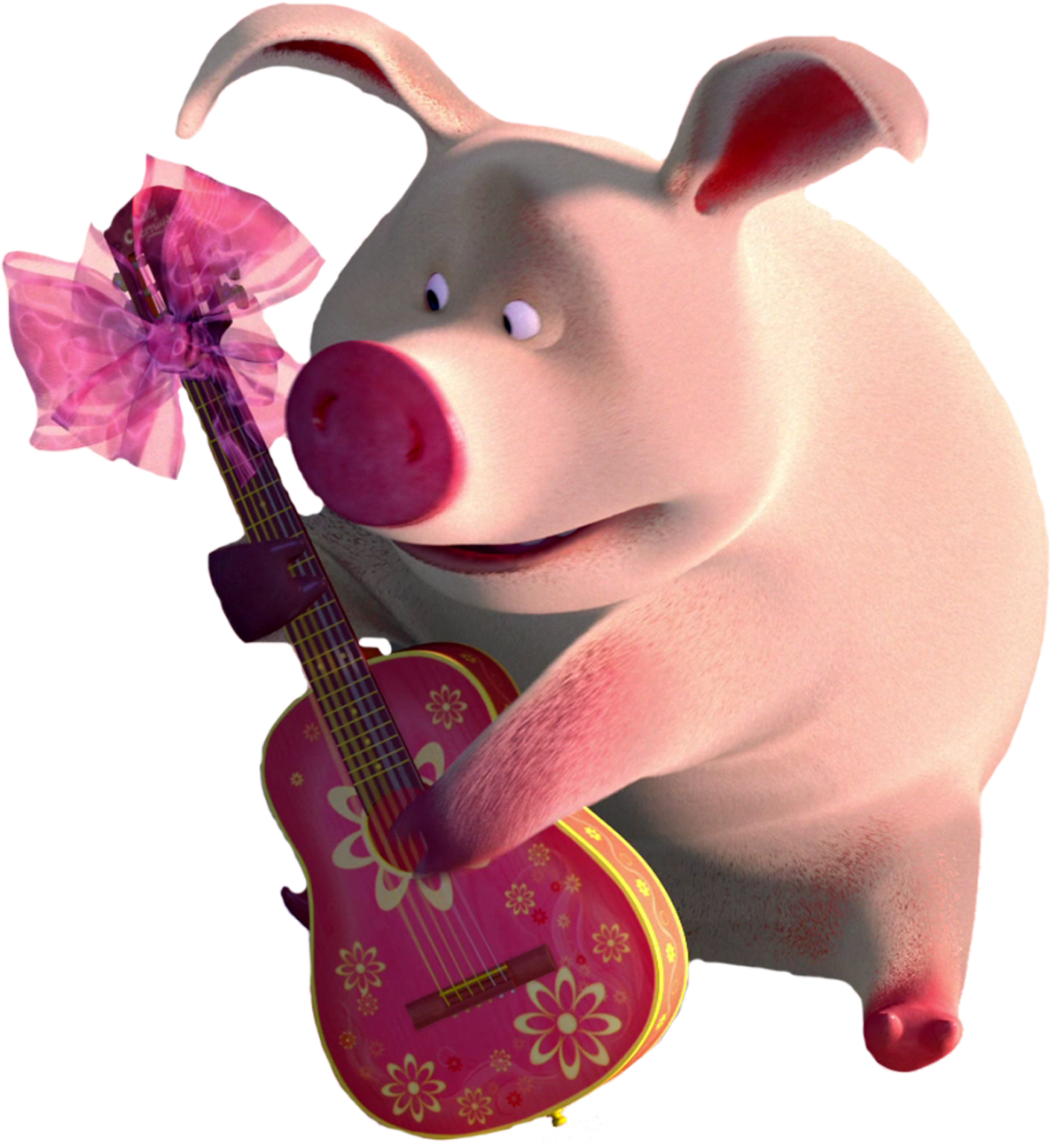 Свинка из мультика Маша и медведь