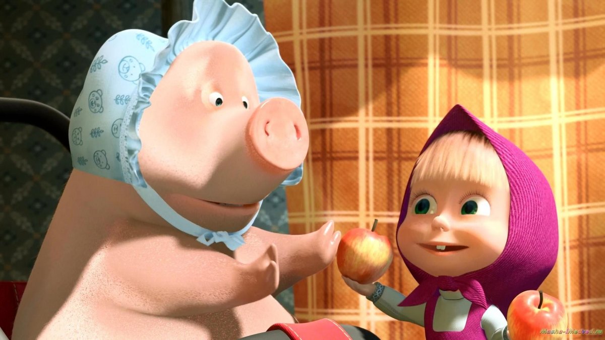 Маша и медведь. Репетиция оркестра