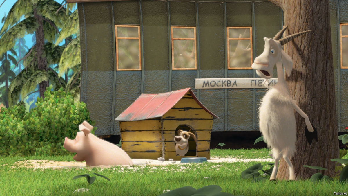 Собака из мультика Маша и медведь