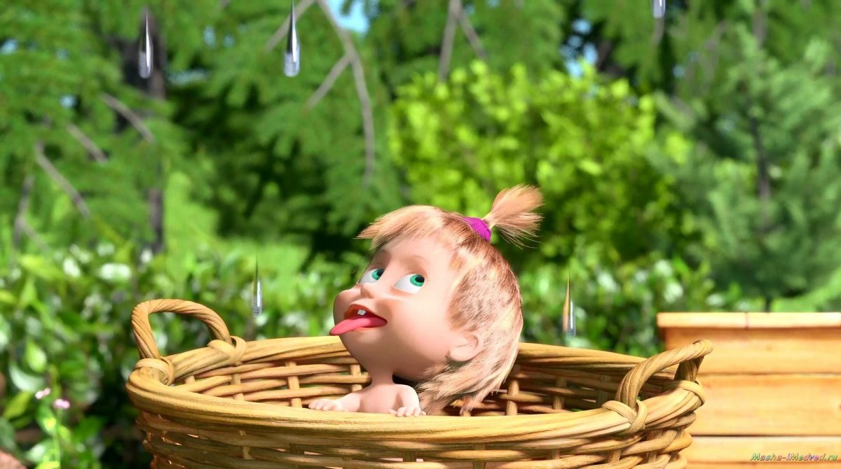 Маша и медведь рыбалка