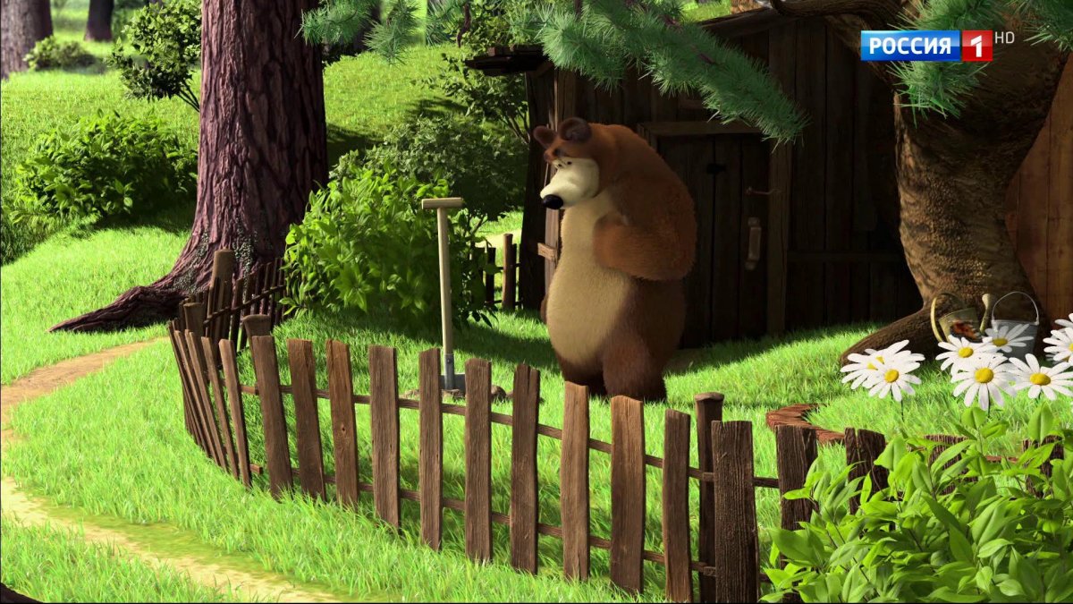 Маша из мультика спит