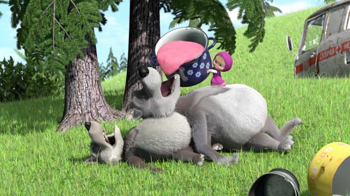 Эдуард Назаров Маша и медведь