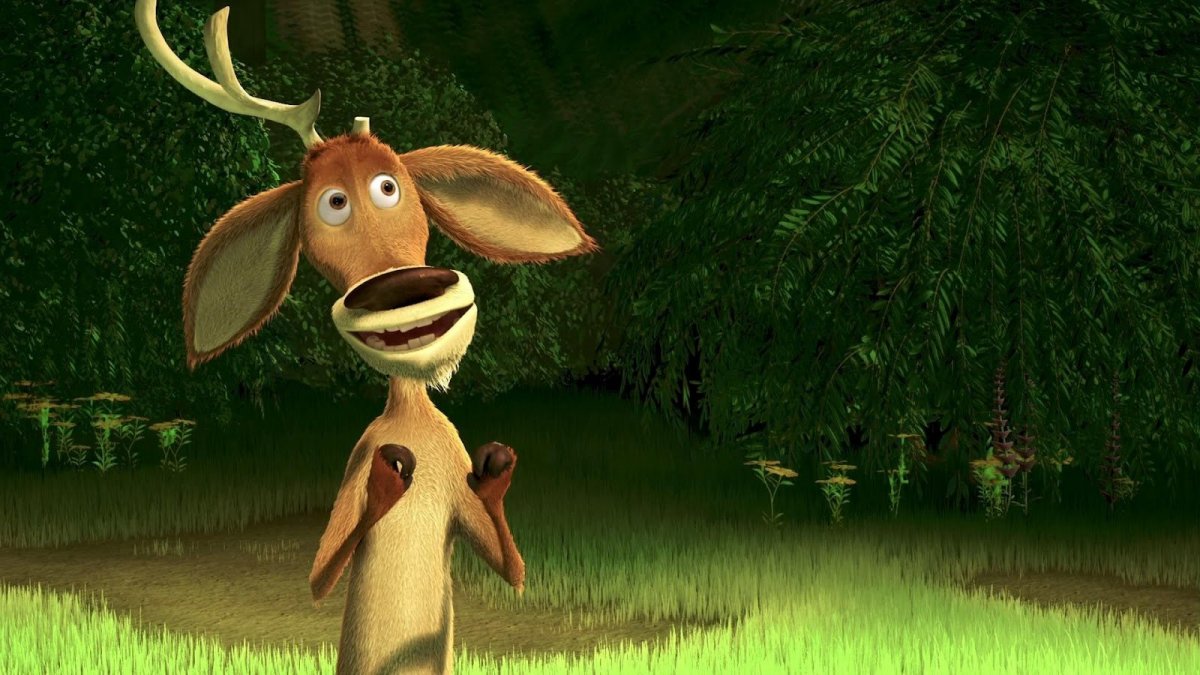 Элиот олень мультфильм