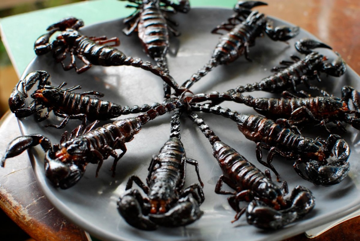 Жареные Кузнечики