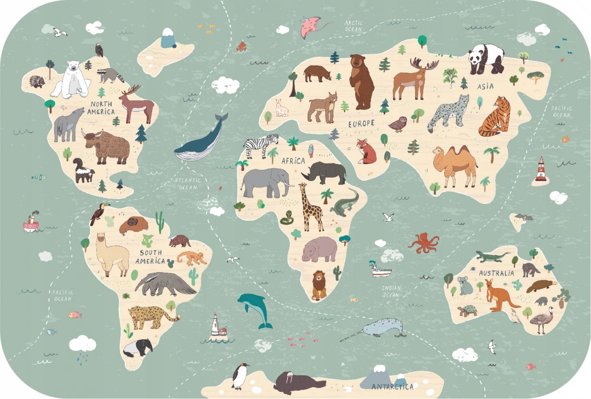 Савана атлас животного мира