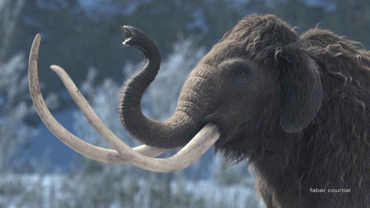 Шерстистый мамонт прогулки с чудовищами