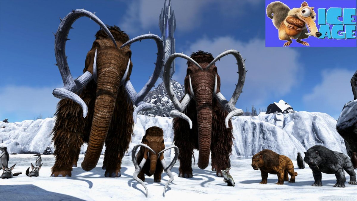 Музей Ледниковый период Саблезубый тигр