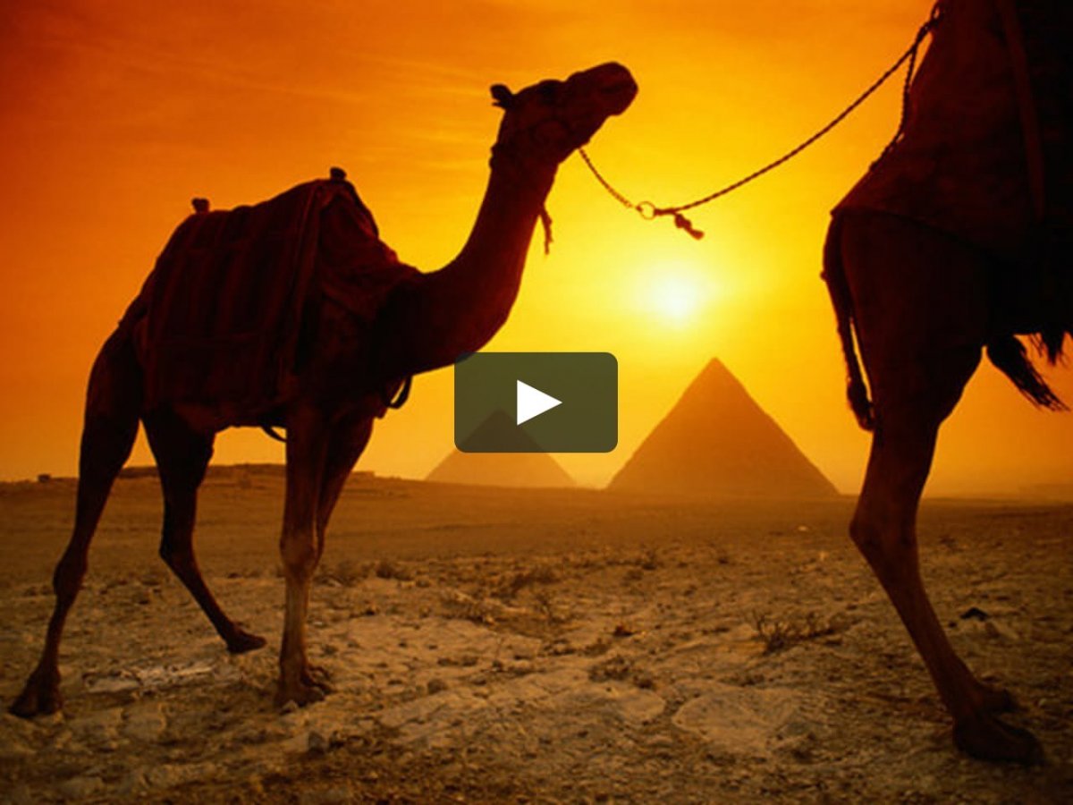 Закат в Египте