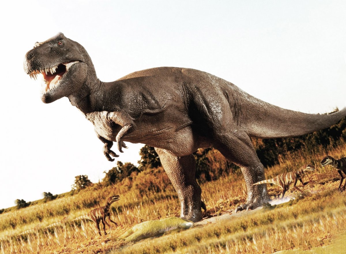 Динозавры до нашей эры настоящие