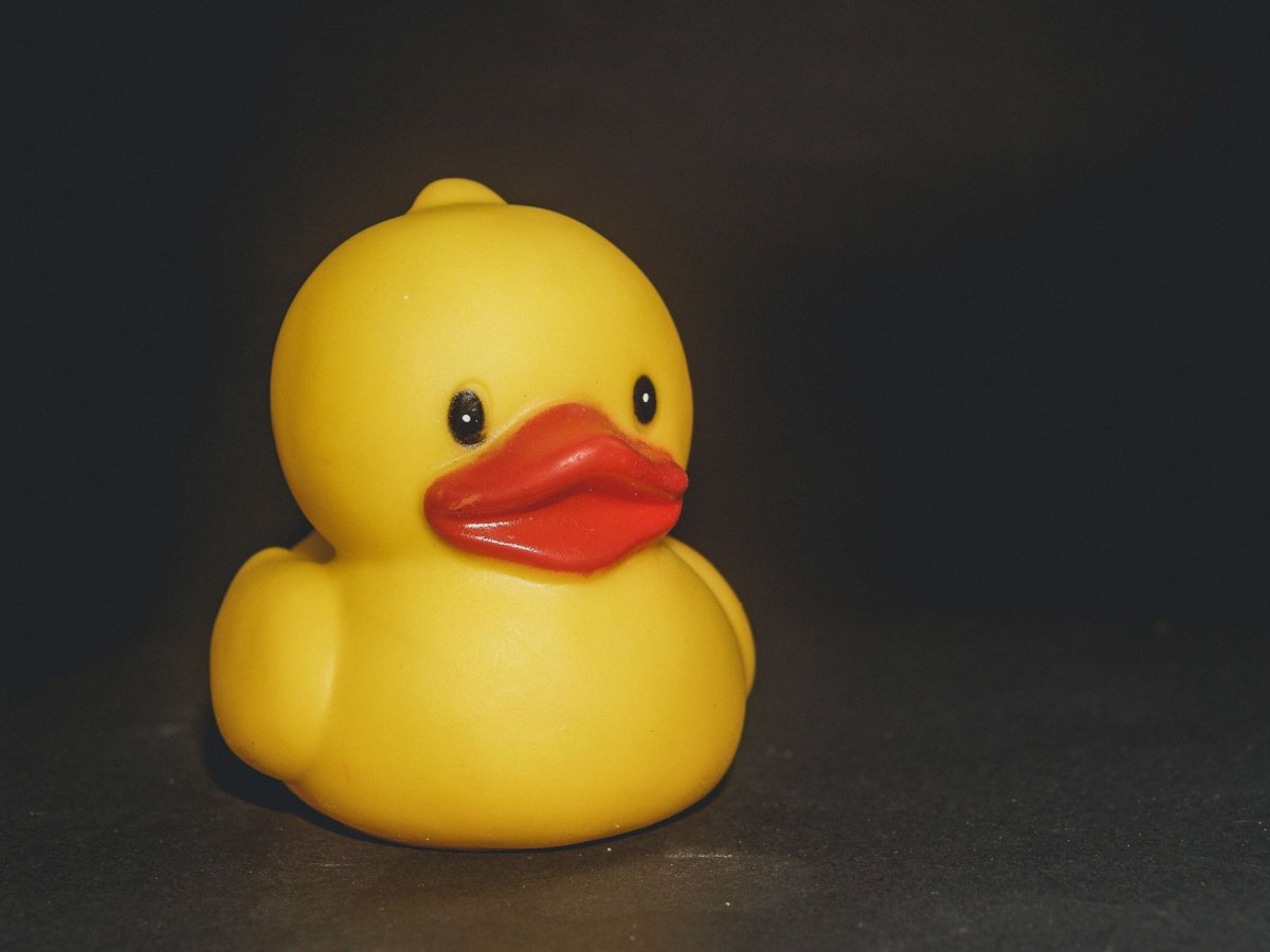 Желтая уточка