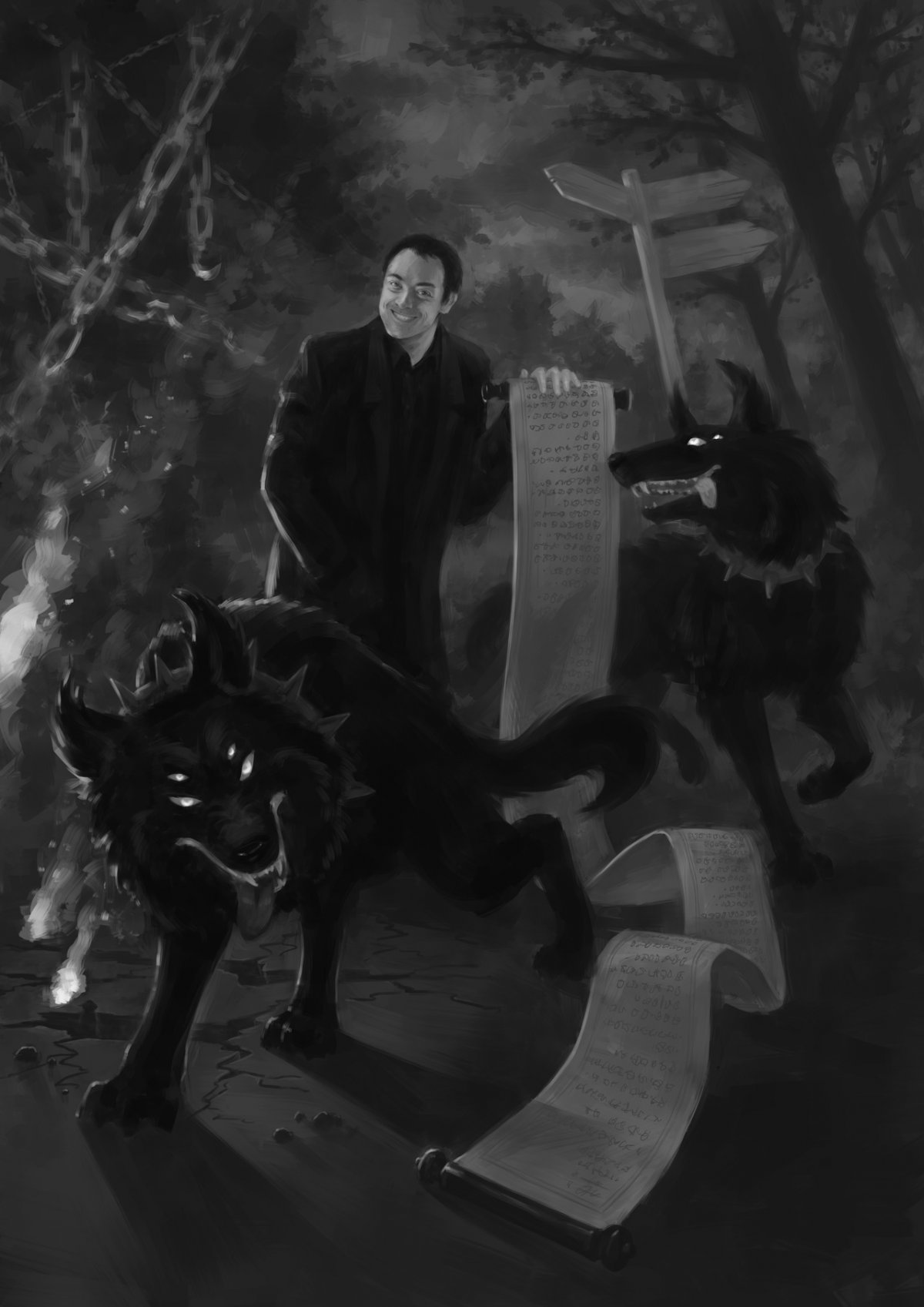 Адская гончая сверхъестественное