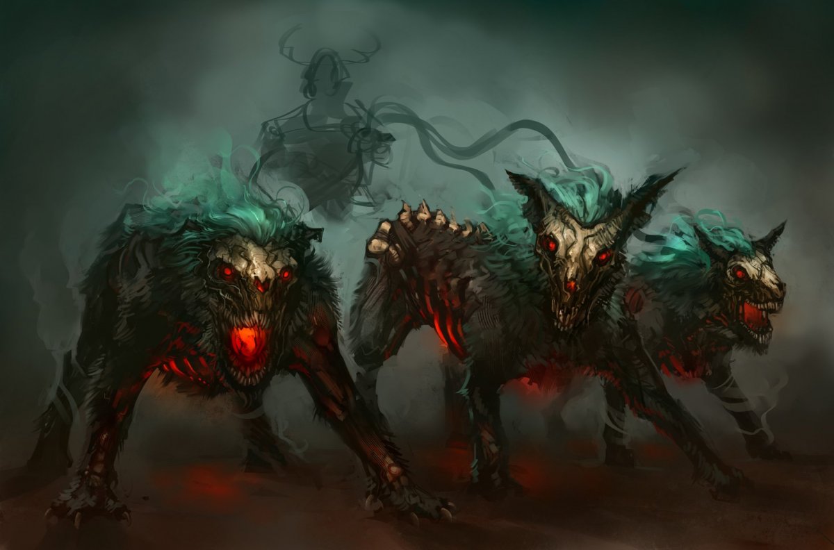 Адская гончая ДНД 5