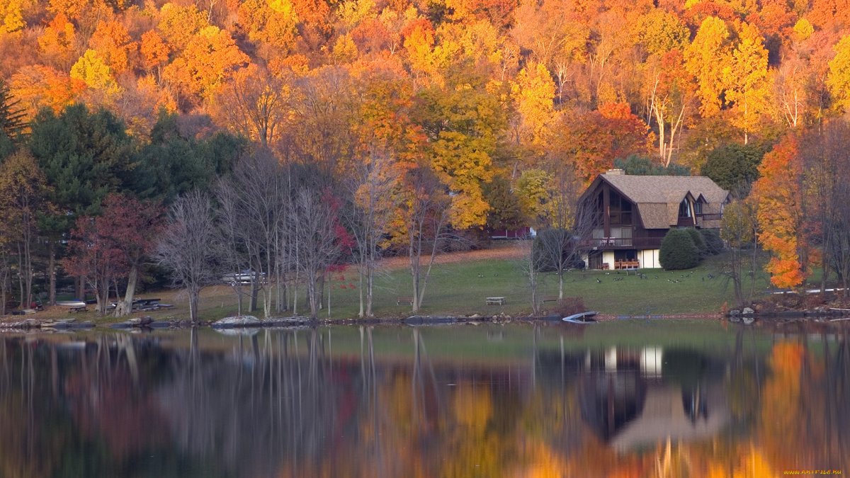 Пейзаж с домом