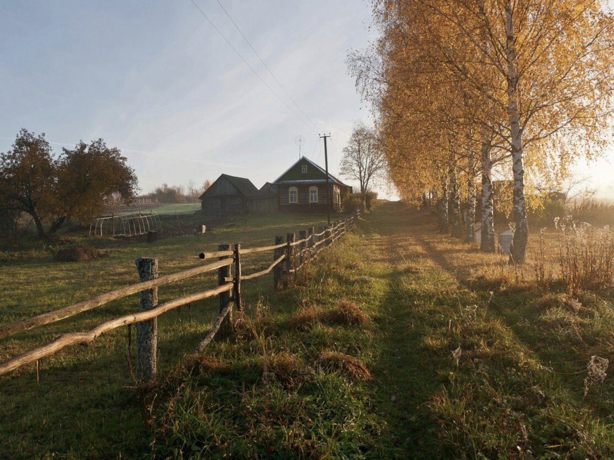 Природа деревня