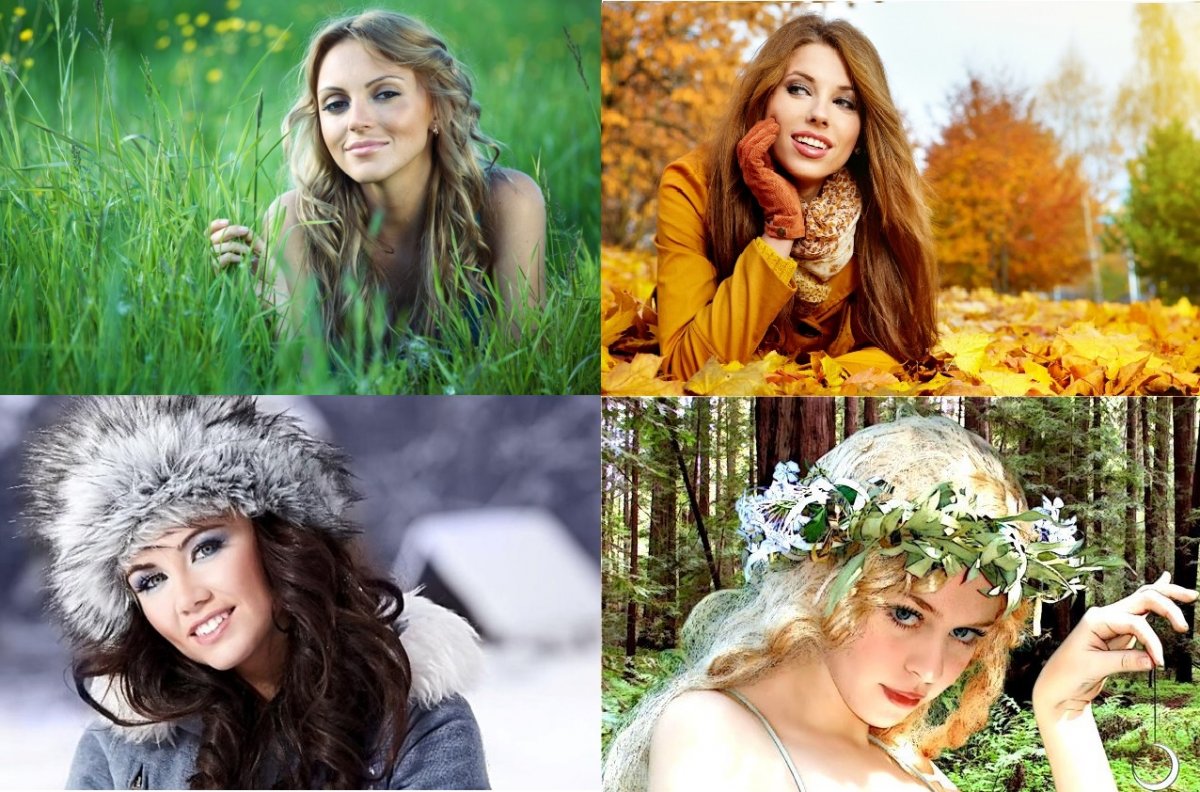 Цветотип Весна лето осень зима