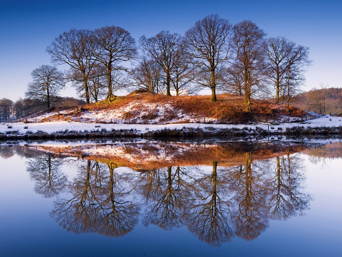 Красивые пейзажи поздней осени