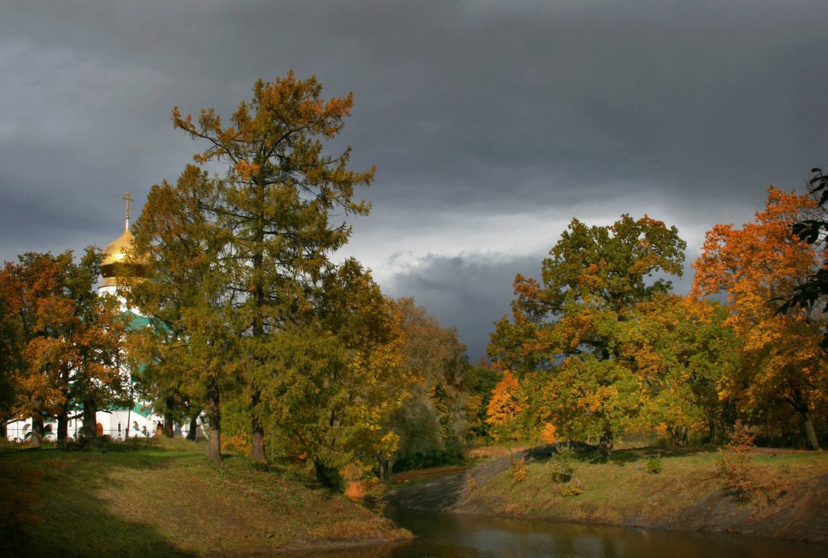 Октябрь пейзаж