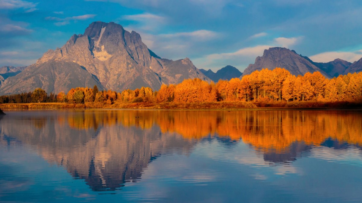 Штат Вайоминг Гранд Титон