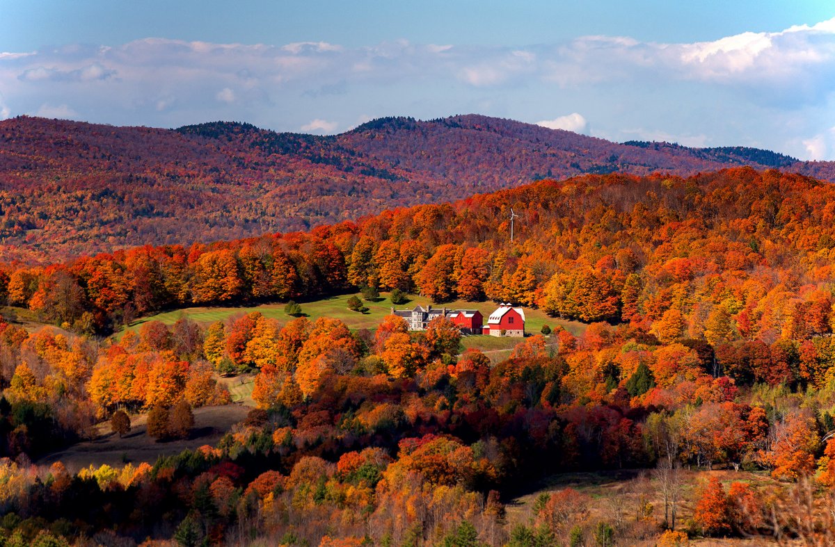 Штат Вермонт природа