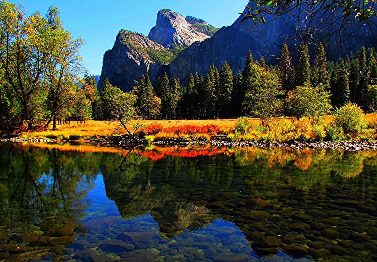 Йосемити национальный парк осенью