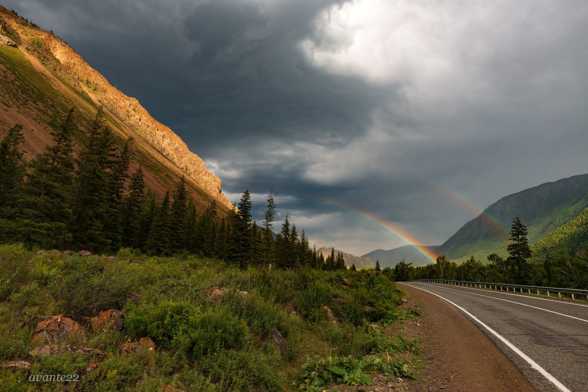 Алтай Северо-Чуйский тракт осень