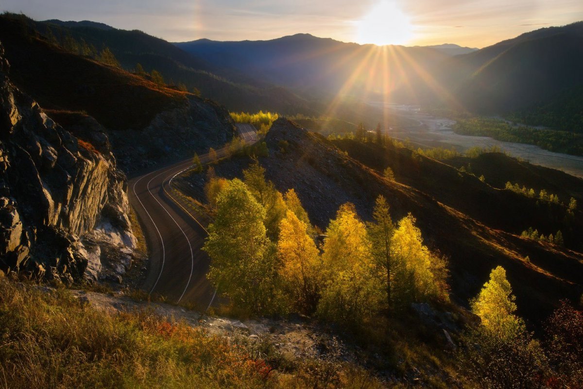 Горный Алтай осень Чуйский тракт