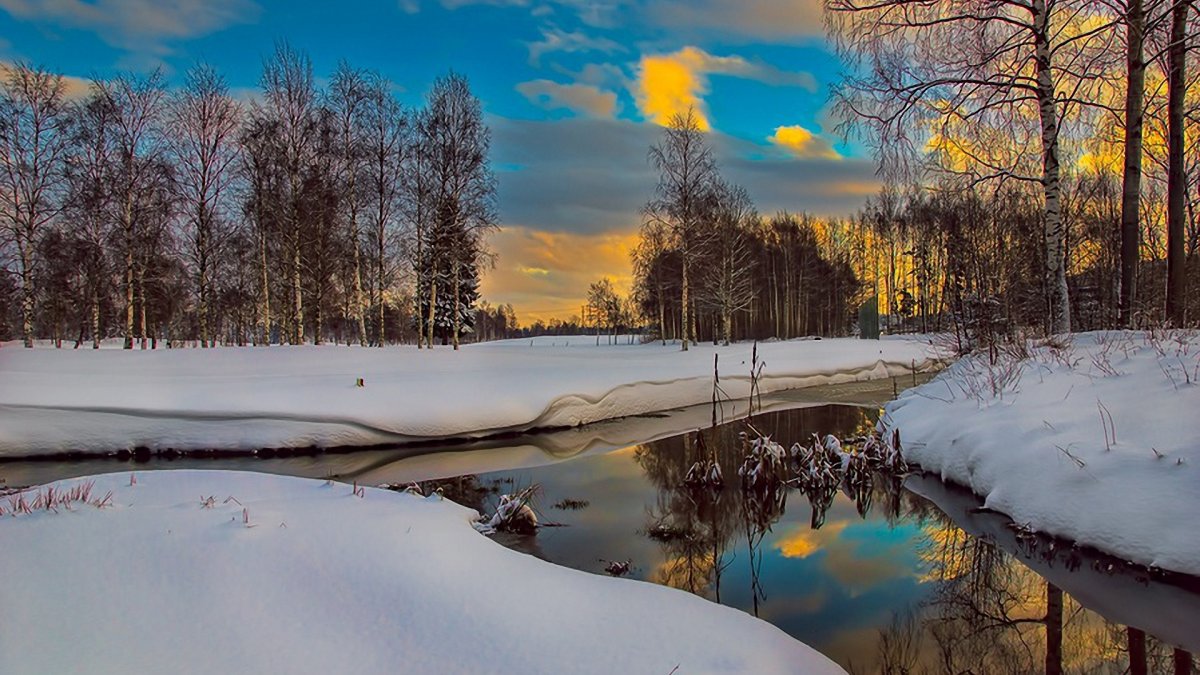 Ранняя Весна в России