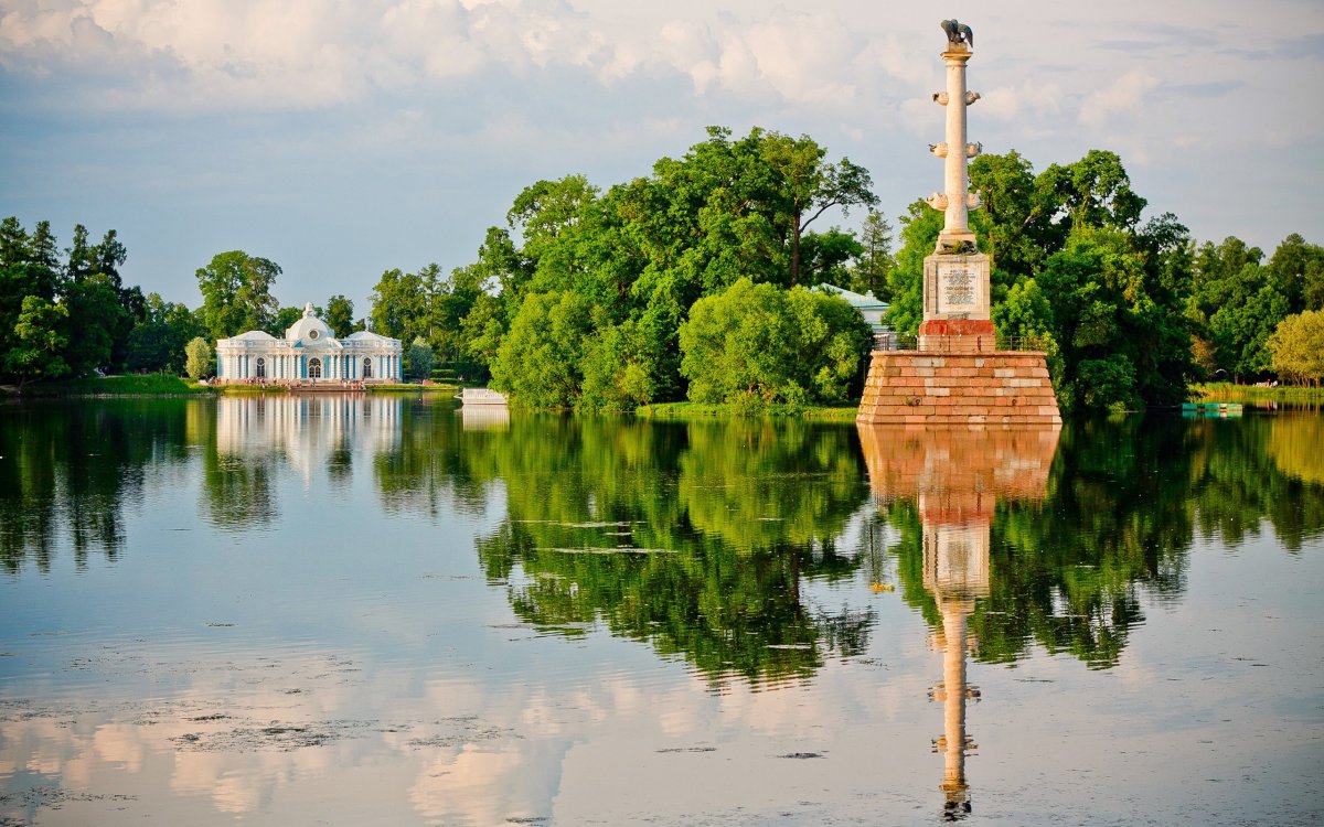 Екатерининский парк Царское село природа