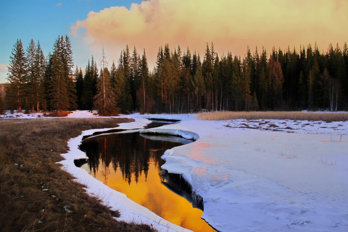 Красивая природа Иркутская область весной