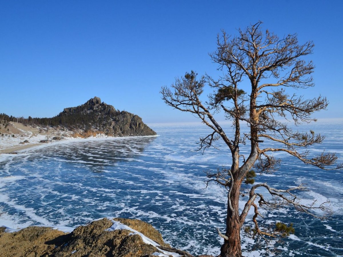 Пейзаж Байкала Весна