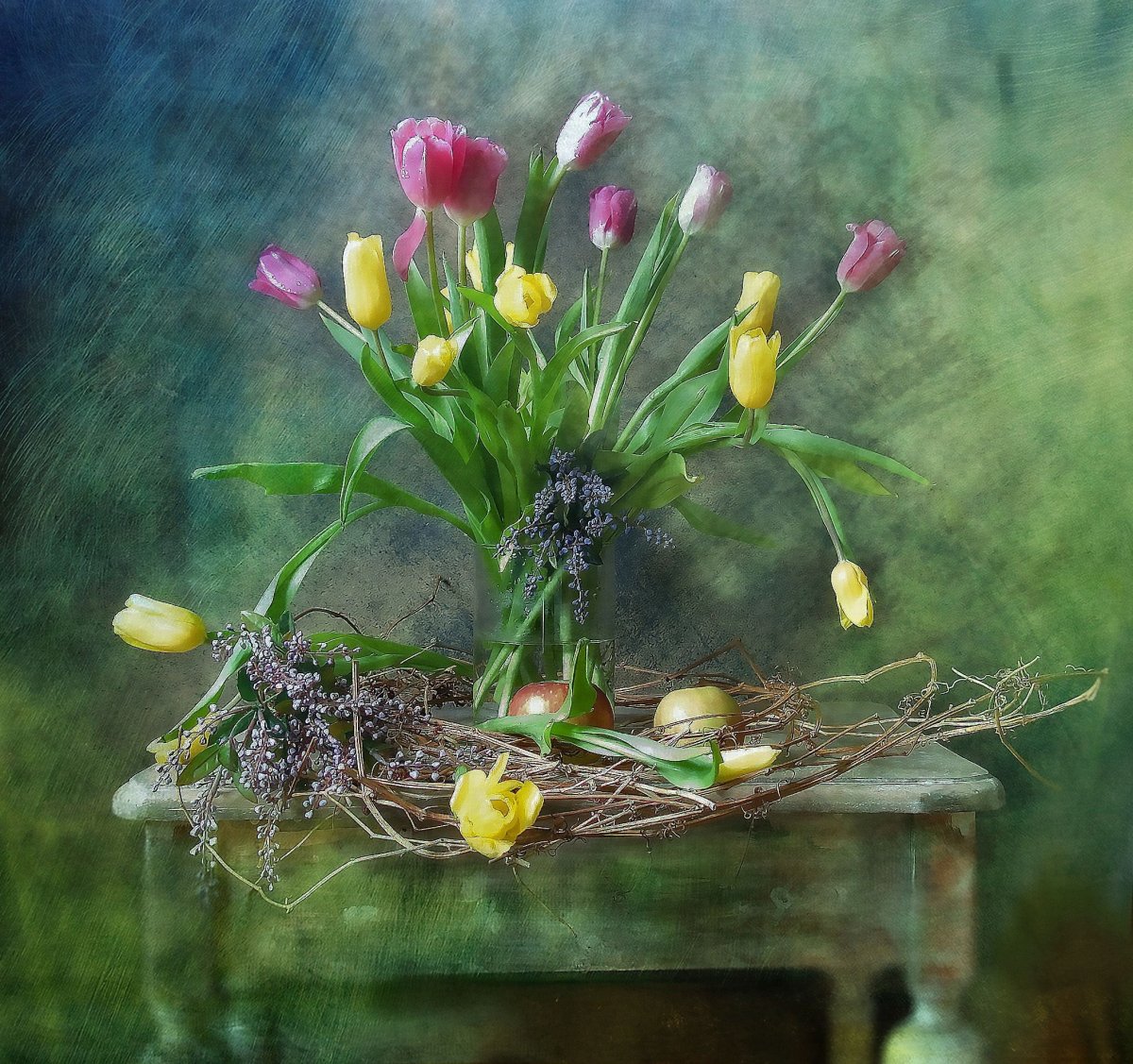 Натюрморт на тему Весна
