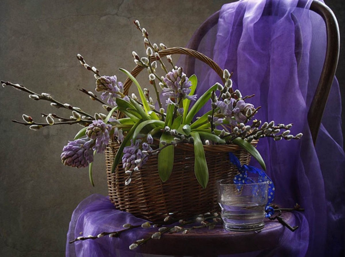 Натюрморт с вербой