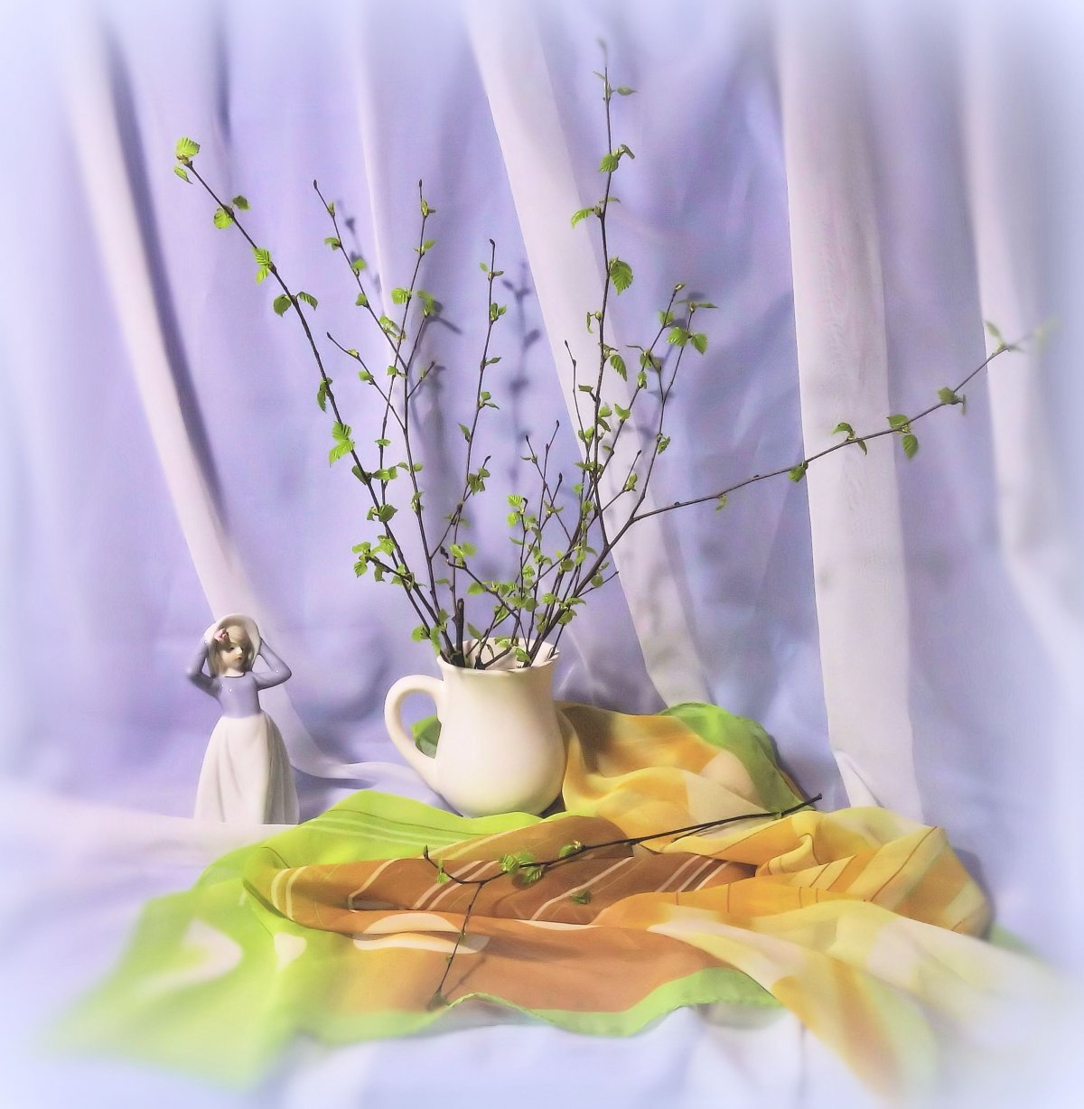 Нежный весенний натюрморт