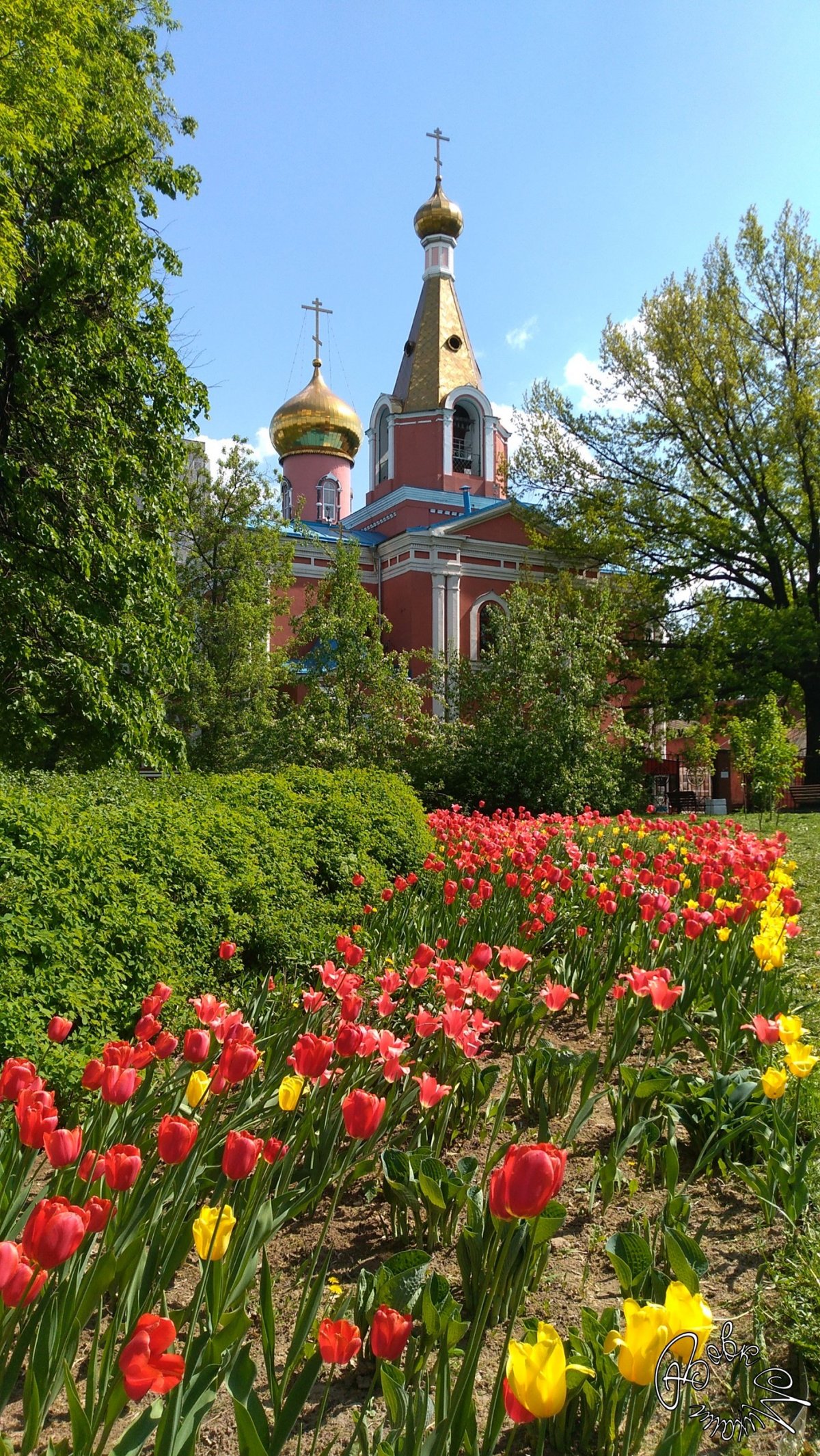 Воскресенская Церковь Семеновский парк